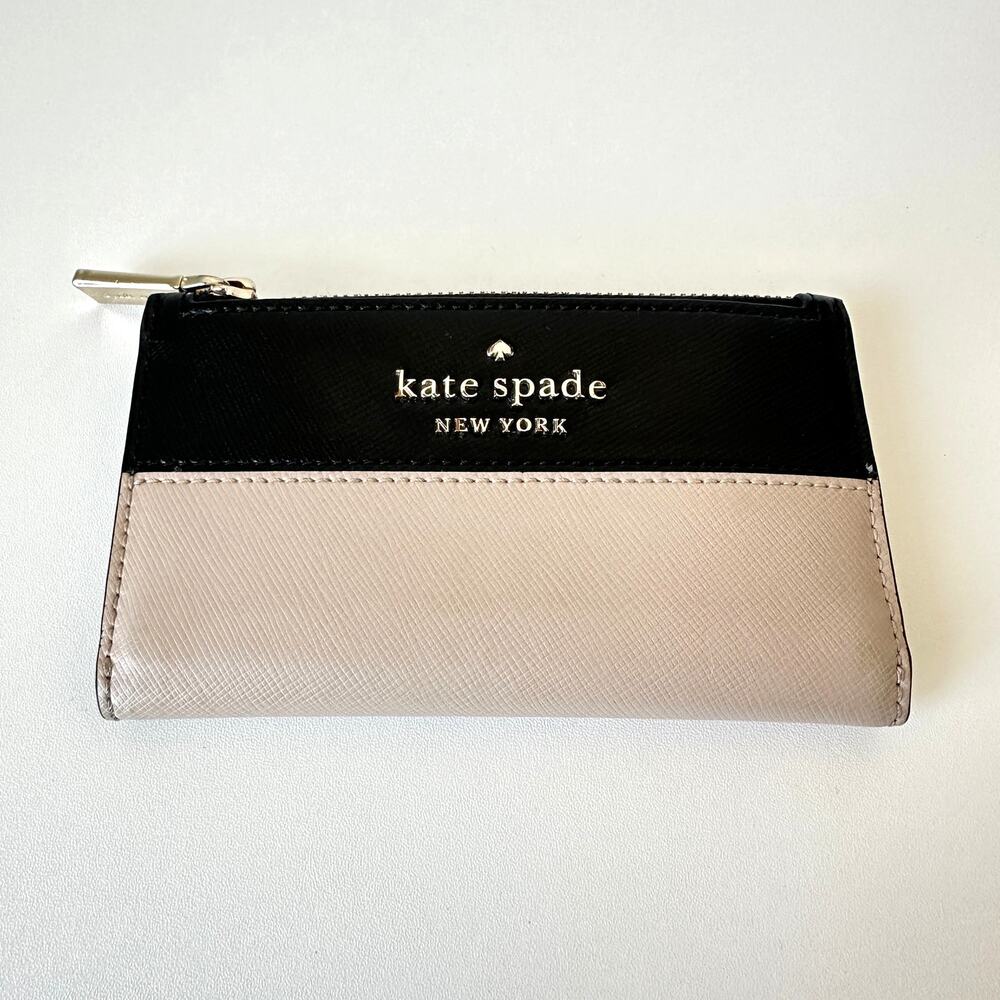 Kate Spade Colorblocked Small Slim Bifold Wallet - Picture 8 of 8